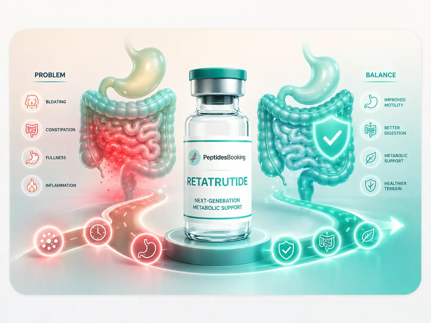 Retatrutide and Gut Health: Why Bloating Can Get Worse and What It May Actually Mean