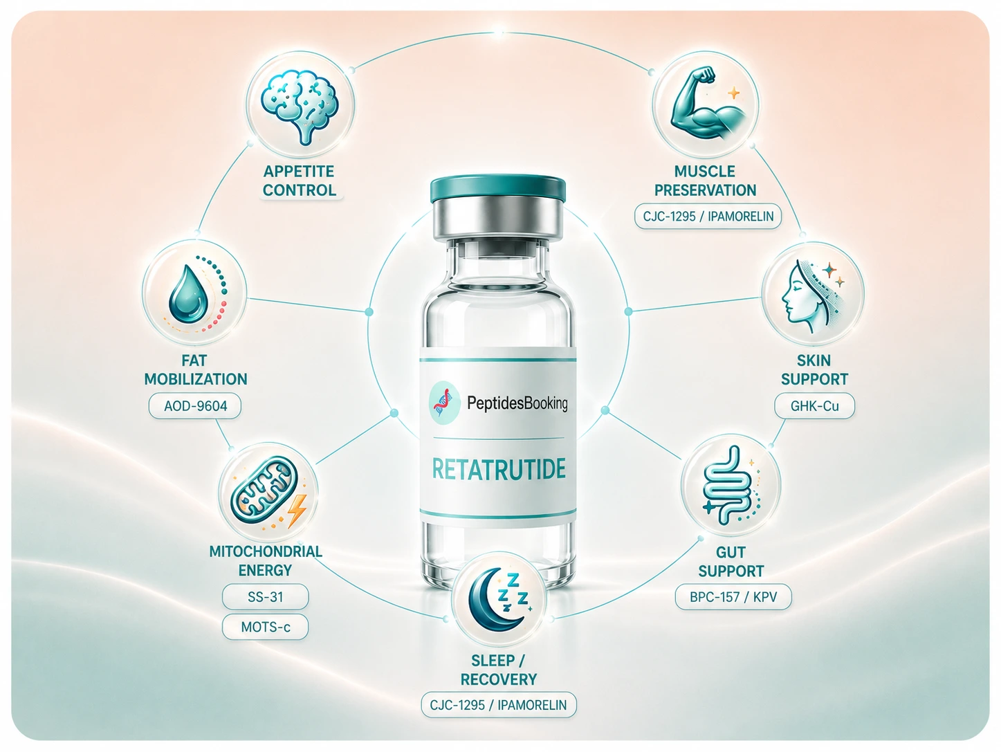 Doctor Explains the BEST Peptides to Stack with Retatrutide